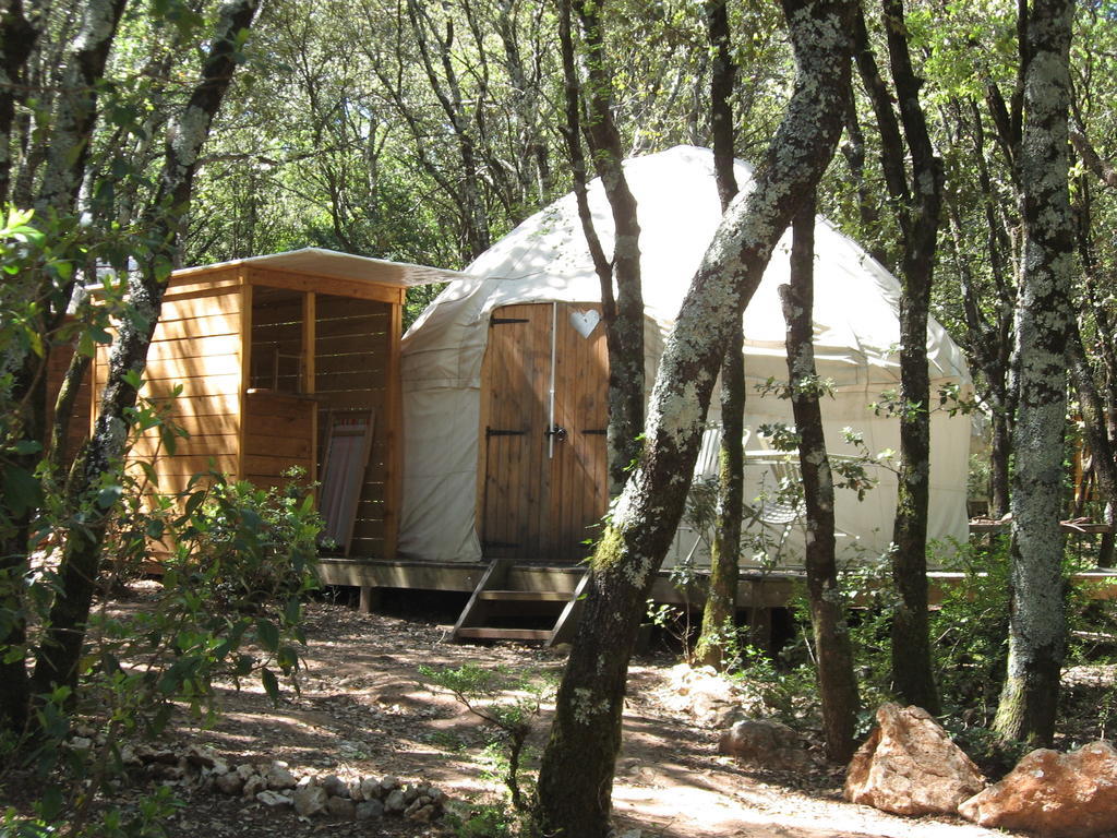 Camping Mille Étoiles Labastide-de-Virac Chambre photo