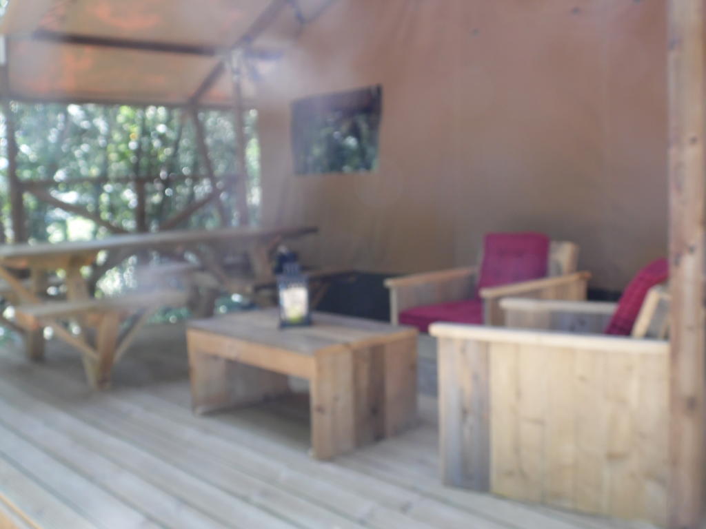 Camping Mille Étoiles Labastide-de-Virac Chambre photo